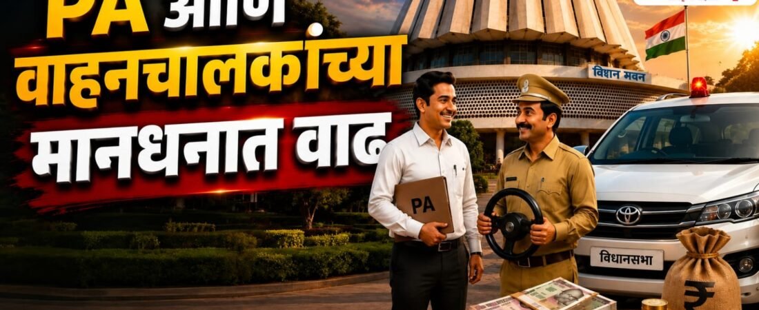 आमदारांच्या PA, वाहनचालकांच्या मानधनात वाढ!
