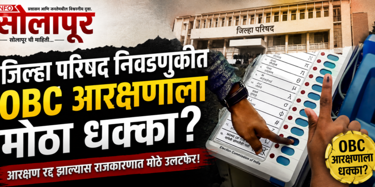 जिल्हा परिषद निवडणुकीत OBC आरक्षणाचा ५० टक्के मर्यादेचा पेच
